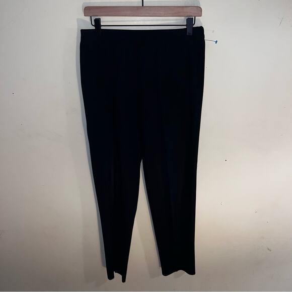 MING WANG black dark academia designer trousers SP CORPCORE - Picture 3 of 5